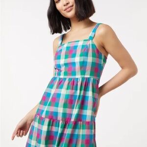 Princess Highway Colorful Checkered Sundress M
